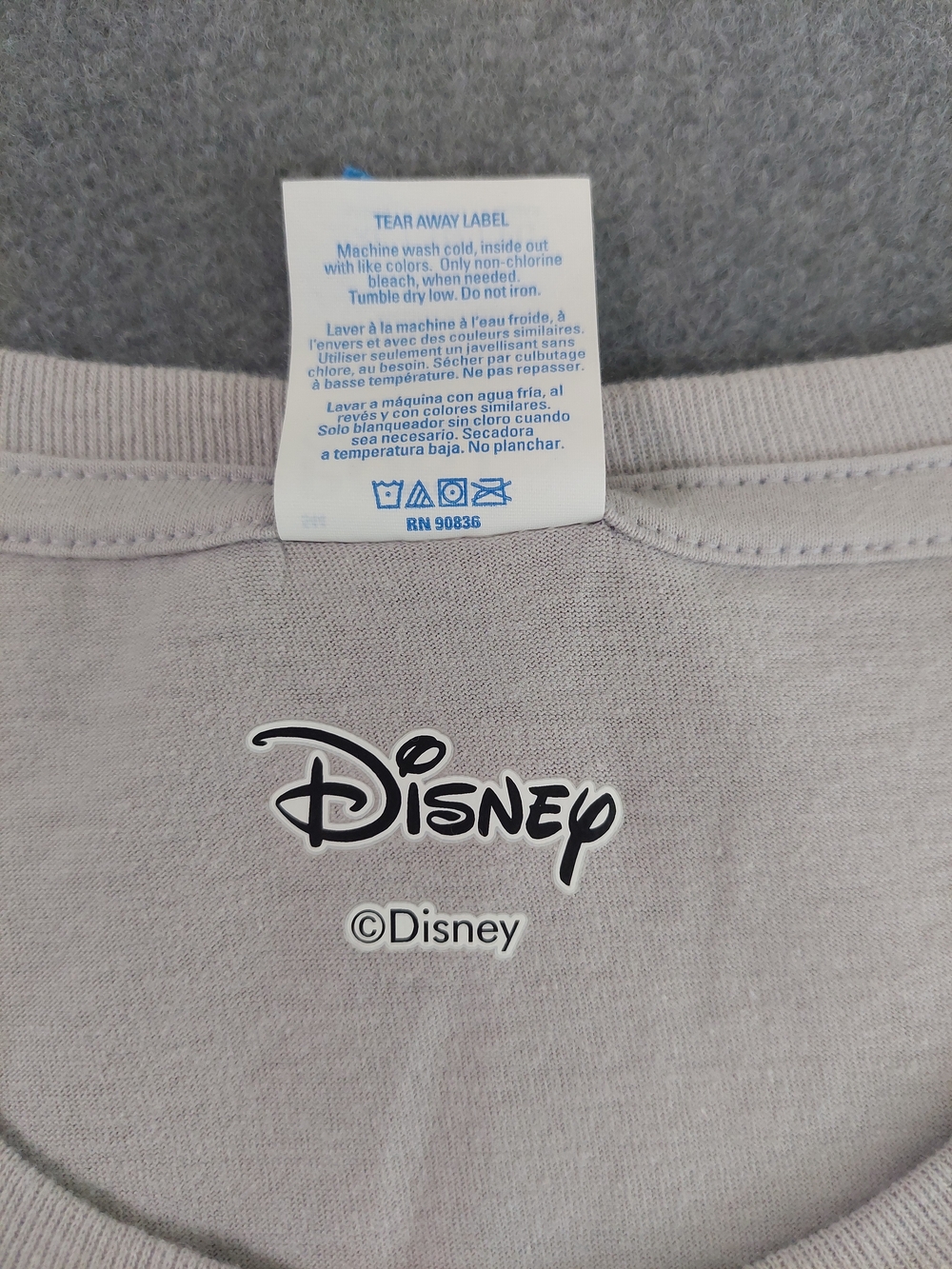 Disney Snow White Here For The Food Graphic Tee Gray XL - Picture 5 of 6